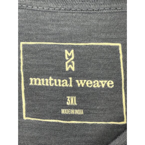 Mutual Weave Mens Big & Tall 3XL T-Shirt Ombre Blue - Picture 8 of 11